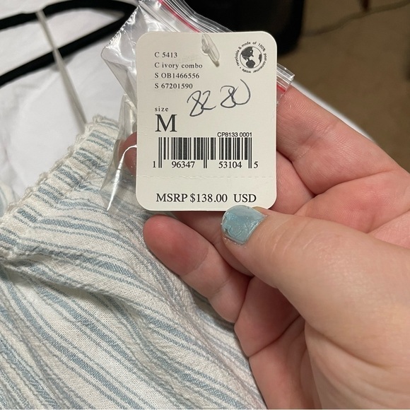 Free People Desert Days Stripe Mini - Size L - Picture 11 of 11